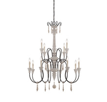 Savoy House 1-292-12-23 - Ashland 12-light Chandelier In White Washed Driftwood