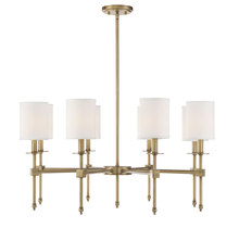 Savoy House 1-306-8-322 - Chatham 8-light Chandelier In Warm Brass