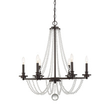 Savoy House 1-8351-6-121 - Byanca 6-Light Chandelier in Mohican Bronze