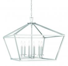 Savoy House 3-325-6-SN - Townsend 6-Light Pendant in Satin Nickel