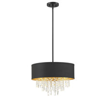 Savoy House 6-2292-4-126 - Sparkler 4 Light Convertible Semi-Flush/Pendant