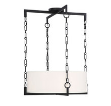 Savoy House 7-8401-4-89 - Abbott 4-Light Pendant in Matte Black