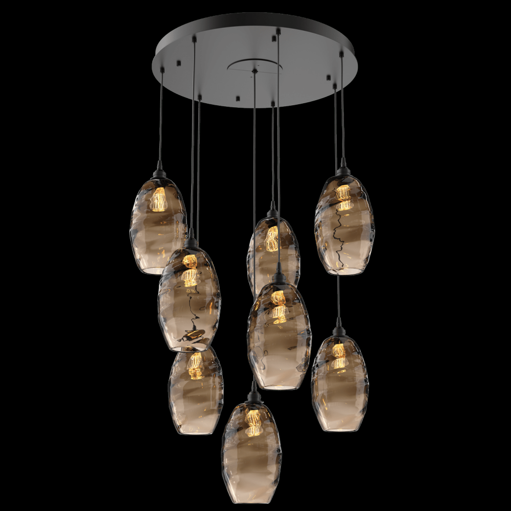 Ellisse Round 8pc Multi-Pendant