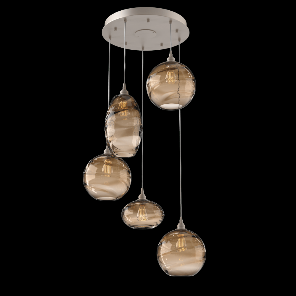 Misto Round 5pc Multi-Pendant