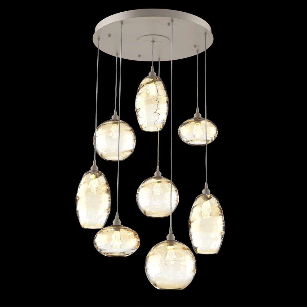 Misto Round 8pc Multi-Pendant