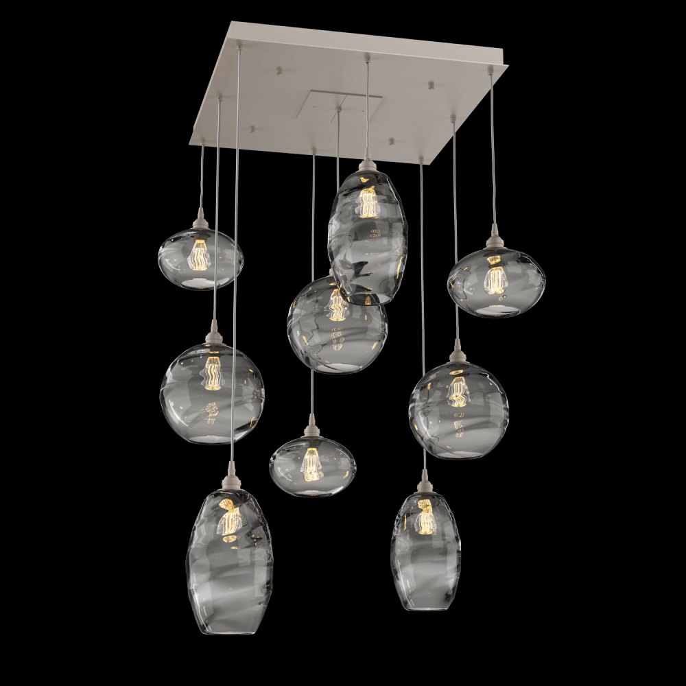 Misto Square 9pc Multi-Pendant