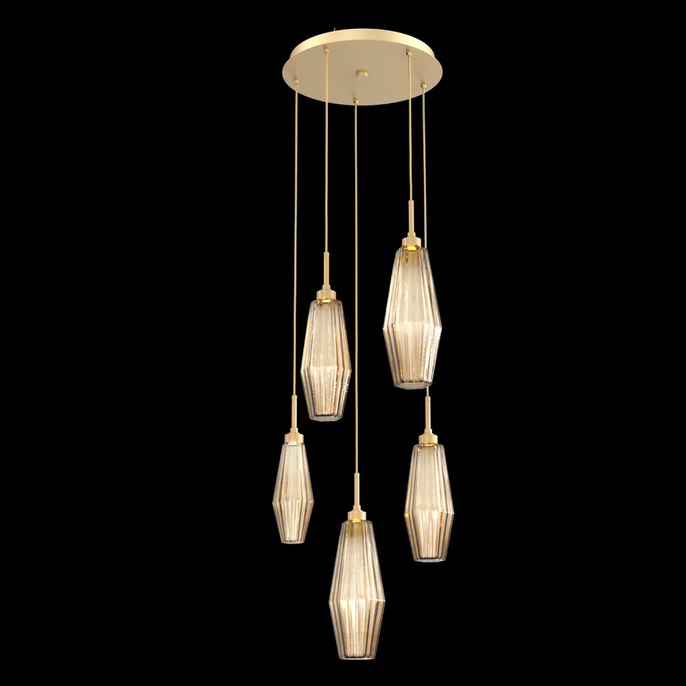 Aalto Round 5pc Multi-Pendant