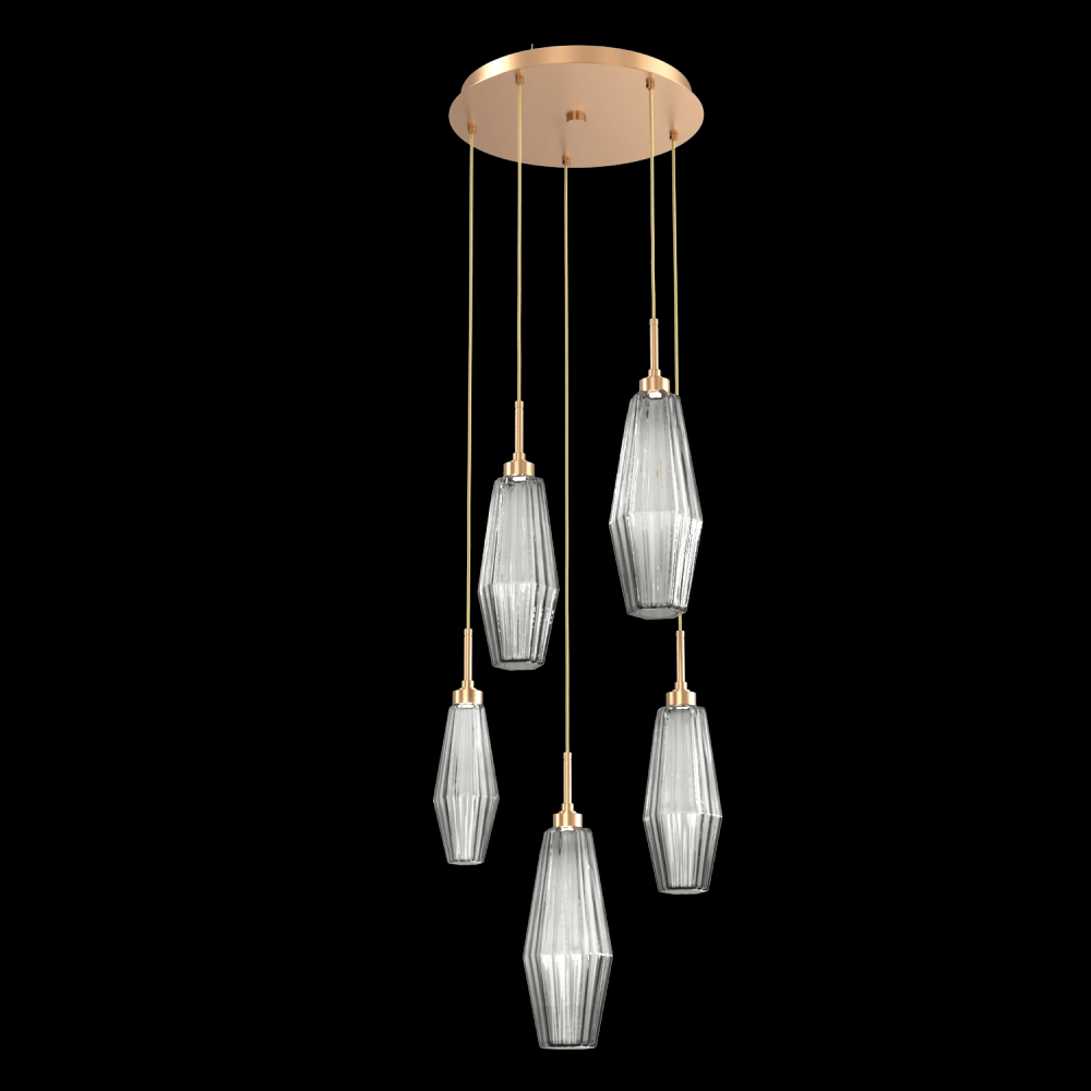 Aalto Round 5pc Multi-Pendant