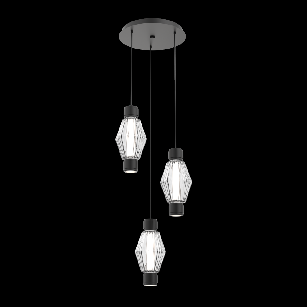 Mandrel Round 3pc Multi-Pendant - Aalto