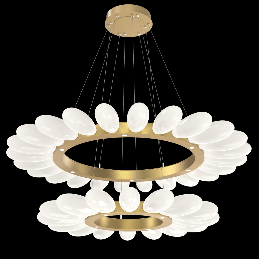 Fiori Two-Tier Radial Ring