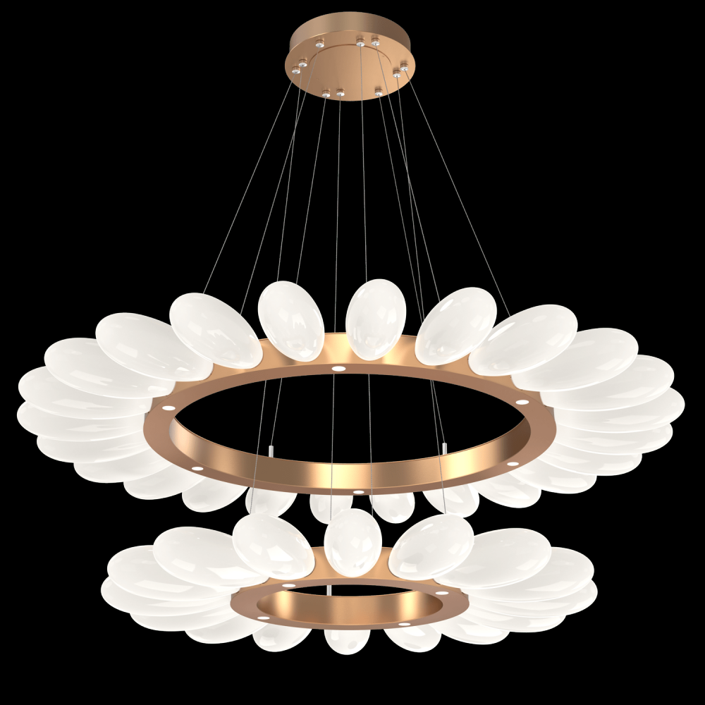 Fiori Two-Tier Radial Ring