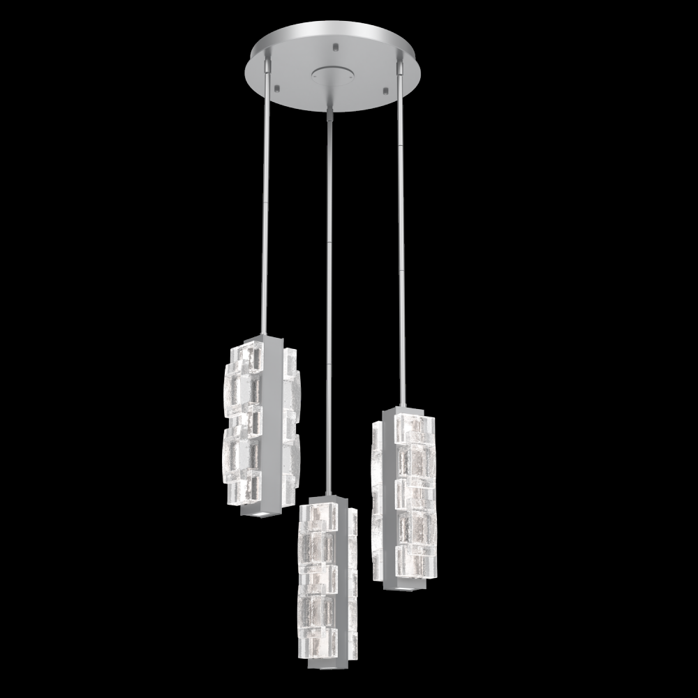 Tessera Round 3pc Multi-Pendant