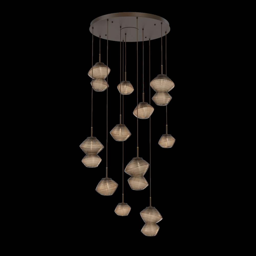 Mesa Round 11pc Multi-Pendant