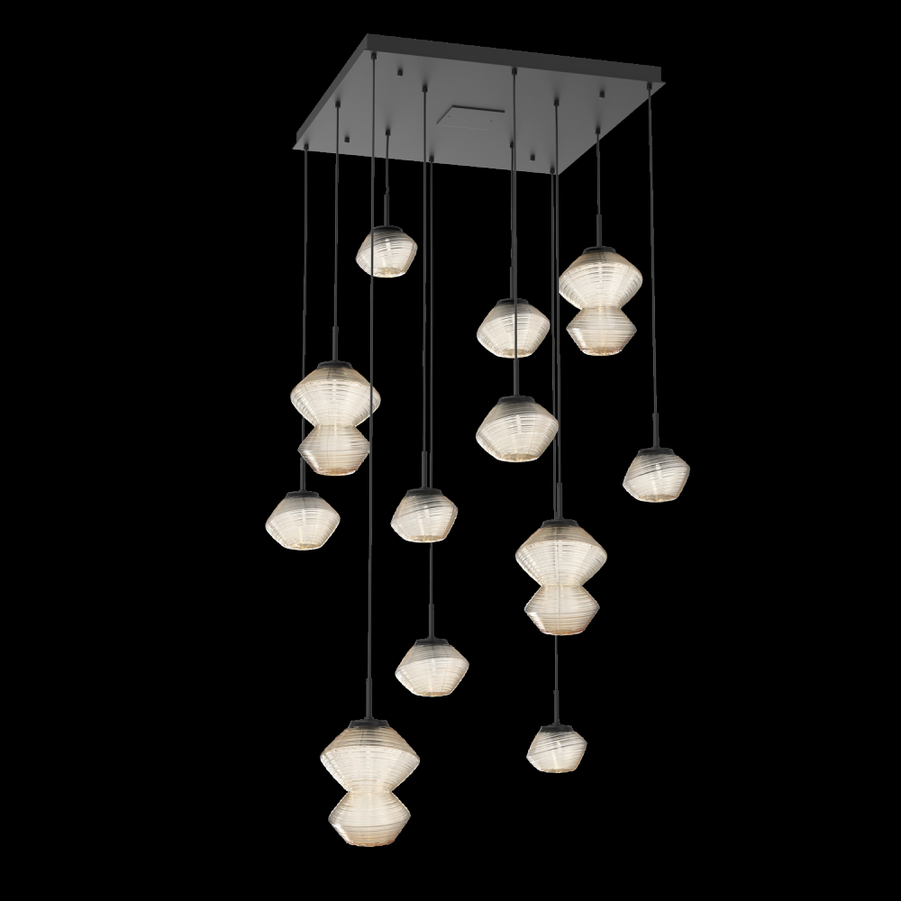 Mesa Square 12pc Multi-Pendant