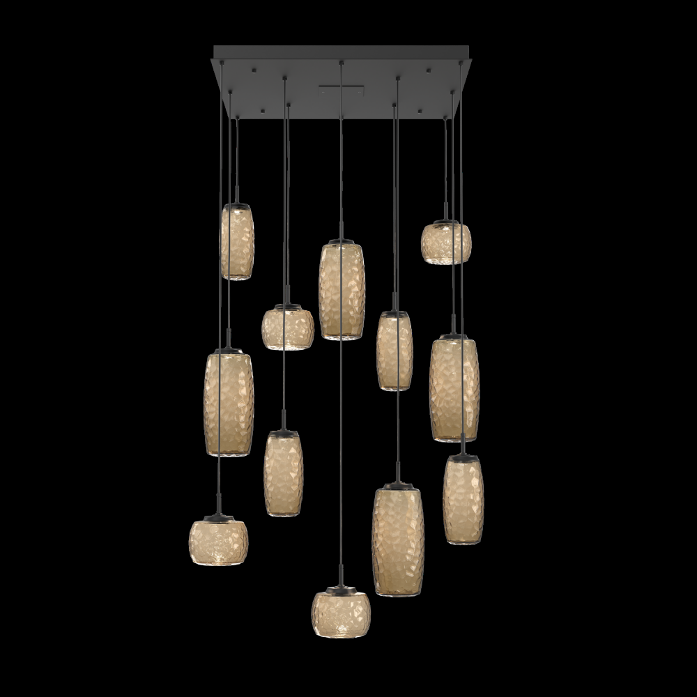 Vessel Square 12pc Multi-Pendant