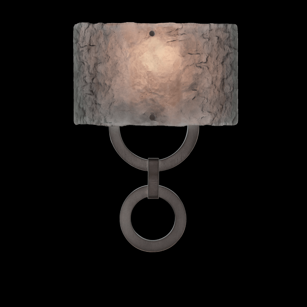 Carlyle Round Link Cover Sconce