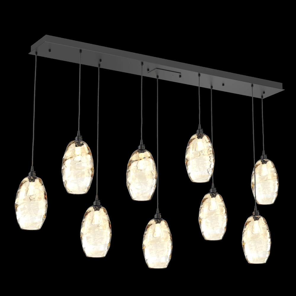 Ellisse Linear 9pc Multi-Pendant