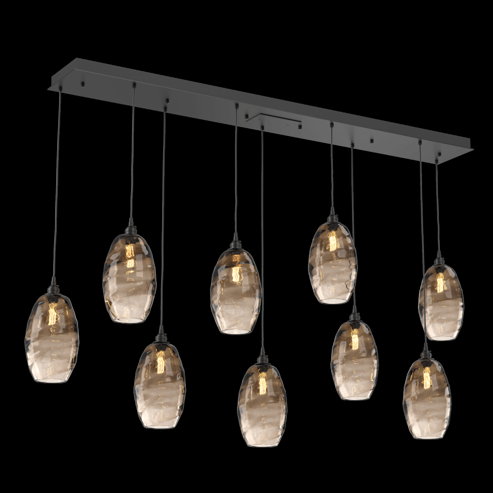 Ellisse Linear 9pc Multi-Pendant