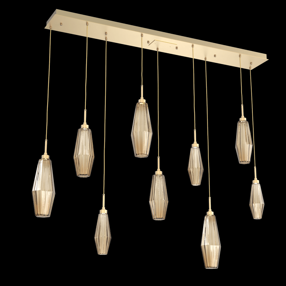 Aalto Linear 9pc Multi-Pendant