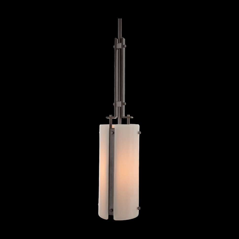 Urban Loft Trestle Pendant-0A-Gunmetal