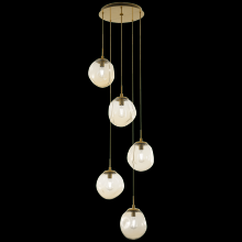 Hammerton CHB0062-05-BB-B-C01-E2 - Aster Round 5pc Multi-Pendant