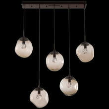 Hammerton PLB0066-05-BB-ZA-C01-L1 - Aster Linear 5pc Multi-Pendant