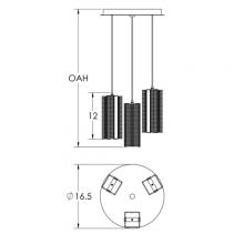 Hammerton CHB0020-03-BS-0-C01-E2 - Downtown Mesh Round Multi-Port-03