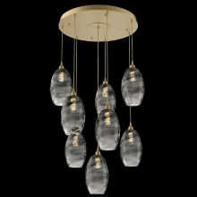 Hammerton CHB0035-08-GB-OS-C01-E2 - Ellisse Round 8pc Multi-Pendant