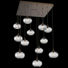 Hammerton CHB0036-12-FB-OC-C01-E2 - Coppa Square 12pc Multi-Pendant