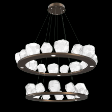 Hammerton CHB0039-2B-FB-C-CA1-L3 - Gem Two-Tier Ring