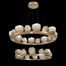 Hammerton CHB0039-2B-NB-B-CA1-L3 - Gem Two-Tier Ring