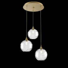 Hammerton CHB0047-03-GB-OC-C01-E2 - Terra Round 3pc Multi-Pendant