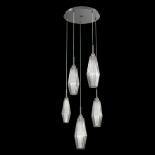 Hammerton CHB0049-05-GP-RS-C01-L1 - Aalto Round 5pc Multi-Pendant