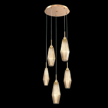 Hammerton CHB0049-05-NB-RB-C01-L1 - Aalto Round 5pc Multi-Pendant