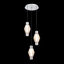 Hammerton CHB0049-D3-CS-RA-C01-L3 - Mandrel Round 3pc Multi-Pendant - Aalto