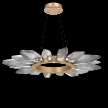 Hammerton CHB0050-42-NB-CS-CA1-L1 - Rock Crystal Radial Ring - 42