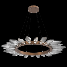 Hammerton CHB0050-56-BB-CS-CA1-L1 - Rock Crystal Radial Ring - 56