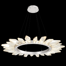 Hammerton CHB0050-56-BS-CA-CA1-L1 - Rock Crystal Radial Ring - 56