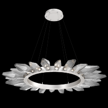 Hammerton CHB0050-56-BS-CS-CA1-L3 - Rock Crystal Radial Ring - 56