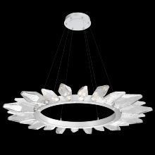 Hammerton CHB0050-56-CS-CC-CA1-L3 - Rock Crystal Radial Ring - 56