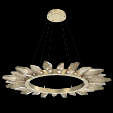 Hammerton CHB0050-56-GB-CB-CA1-L3 - Rock Crystal Radial Ring - 56