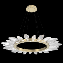 Hammerton CHB0050-56-GB-CC-CA1-L1 - Rock Crystal Radial Ring - 56