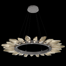 Hammerton CHB0050-56-GP-CB-CA1-L1 - Rock Crystal Radial Ring - 56