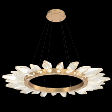 Hammerton CHB0050-56-NB-CA-CA1-L1 - Rock Crystal Radial Ring - 56