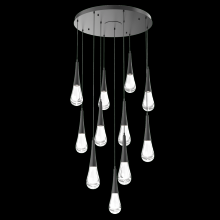 Hammerton CHB0078-11-MB-C-C01-L3 - Raindrop Round 11pc Multi-Pendant