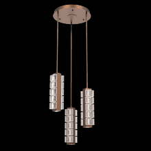 Hammerton CHB0087-03-BB-TP-001-L2 - Tessera Round 3pc Multi-Pendant