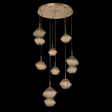 Hammerton CHB0089-08-NB-B-C01-L1 - Mesa Round 8pc Multi-Pendant