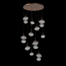 Hammerton CHB0089-11-BB-S-C01-L1 - Mesa Round 11pc Multi-Pendant