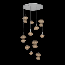 Hammerton CHB0089-11-CS-B-C01-L1 - Mesa Round 11pc Multi-Pendant