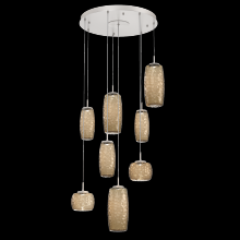 Hammerton CHB0091-08-BS-B-C01-L3 - Vessel Round 8pc Multi-Pendant